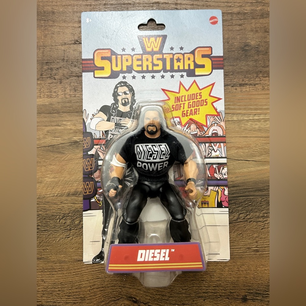WWE Superstars Series 14 DIESEL Power Wrestling Action Figure NEW & SEALED!